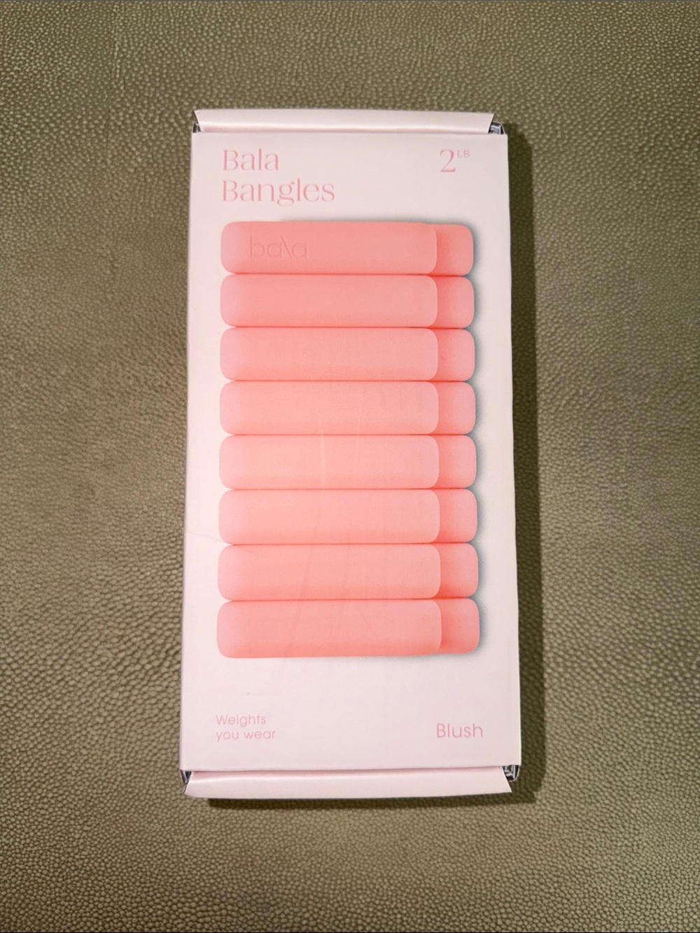 2lb Bala Bangles Blush Ankle/Wrist Weights